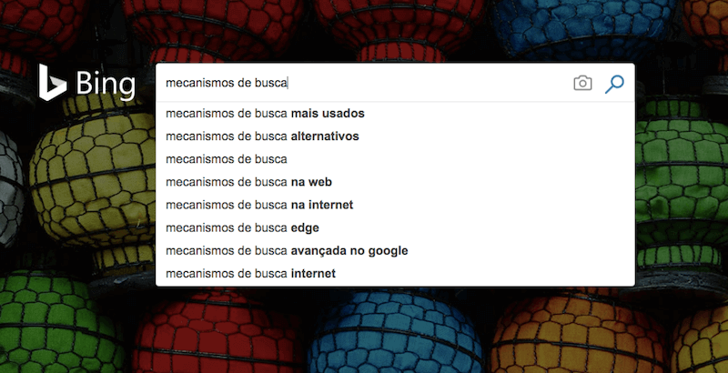 Bing mecanismo de busca