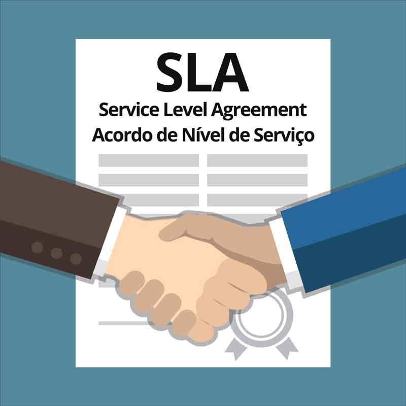 SLA Service Level Agreement, Acordo de Nível de Serviço